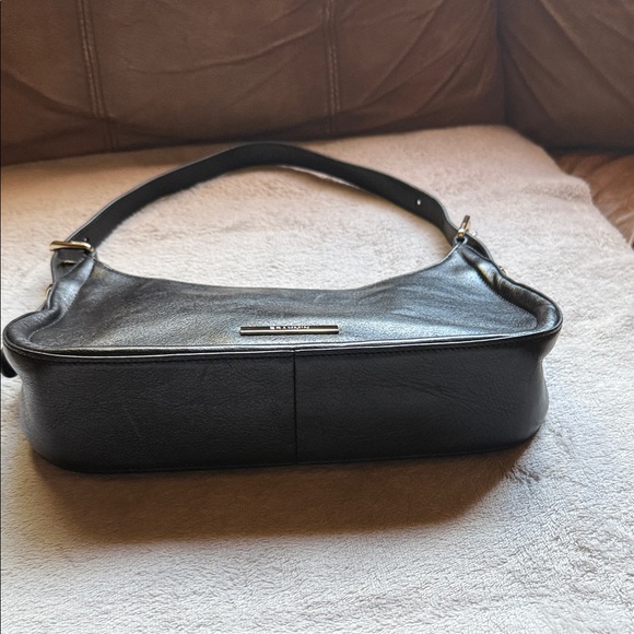 Brahmin Black Leather Shoulder Bag